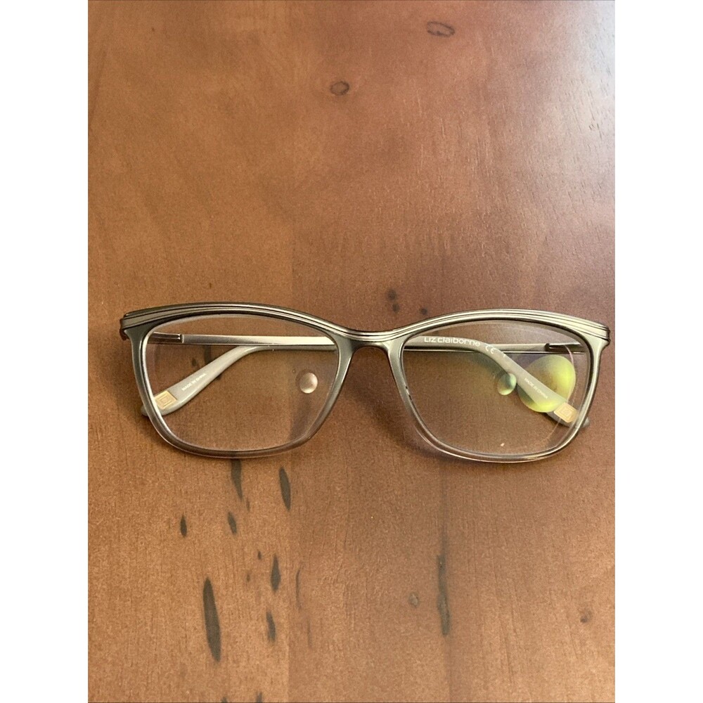 Liz Claiborne Eyeglasses Frames L638 HAQ 53/16/135 Women’s Gray Gradient FRAMES!